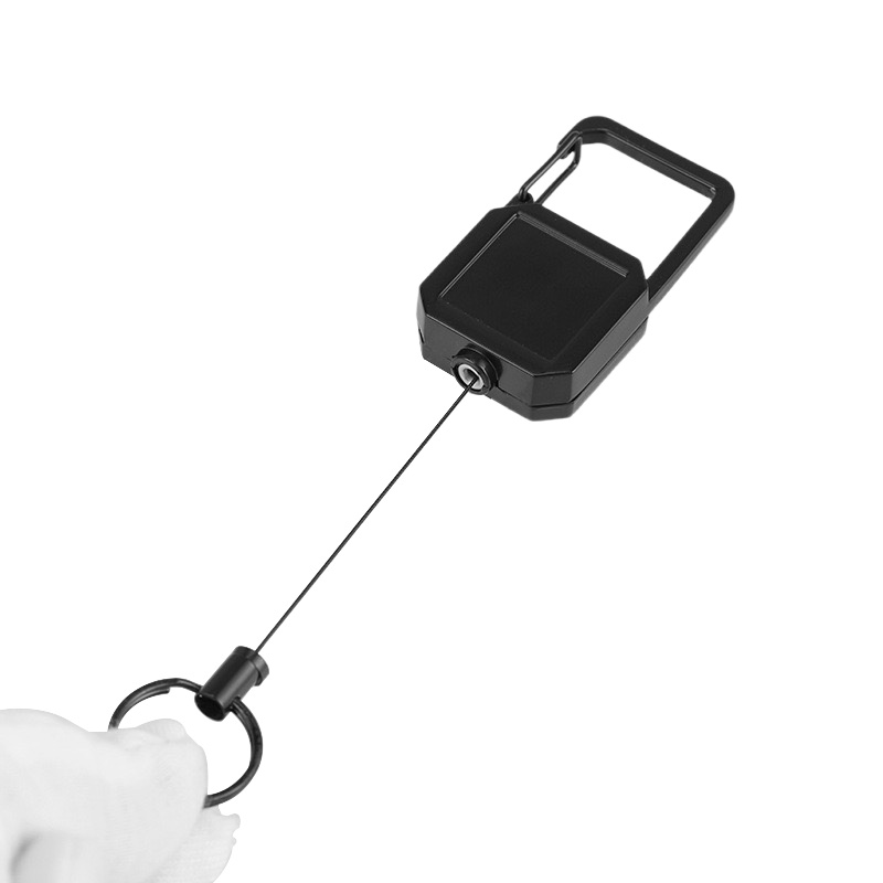 Stainless Steel Retractable Square Badge Reel - Image 5