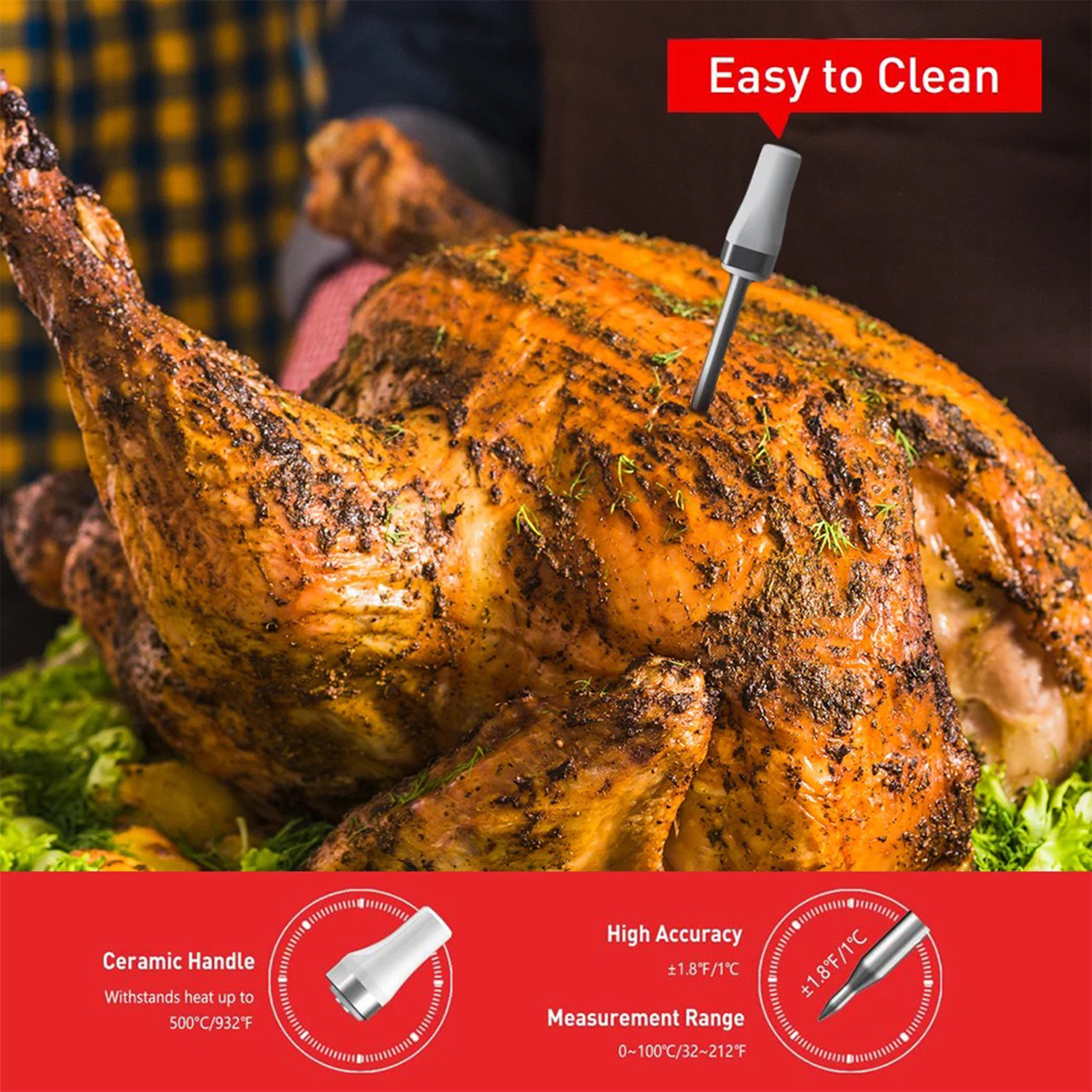 Wireless Bluetooth thermometer - Image 3