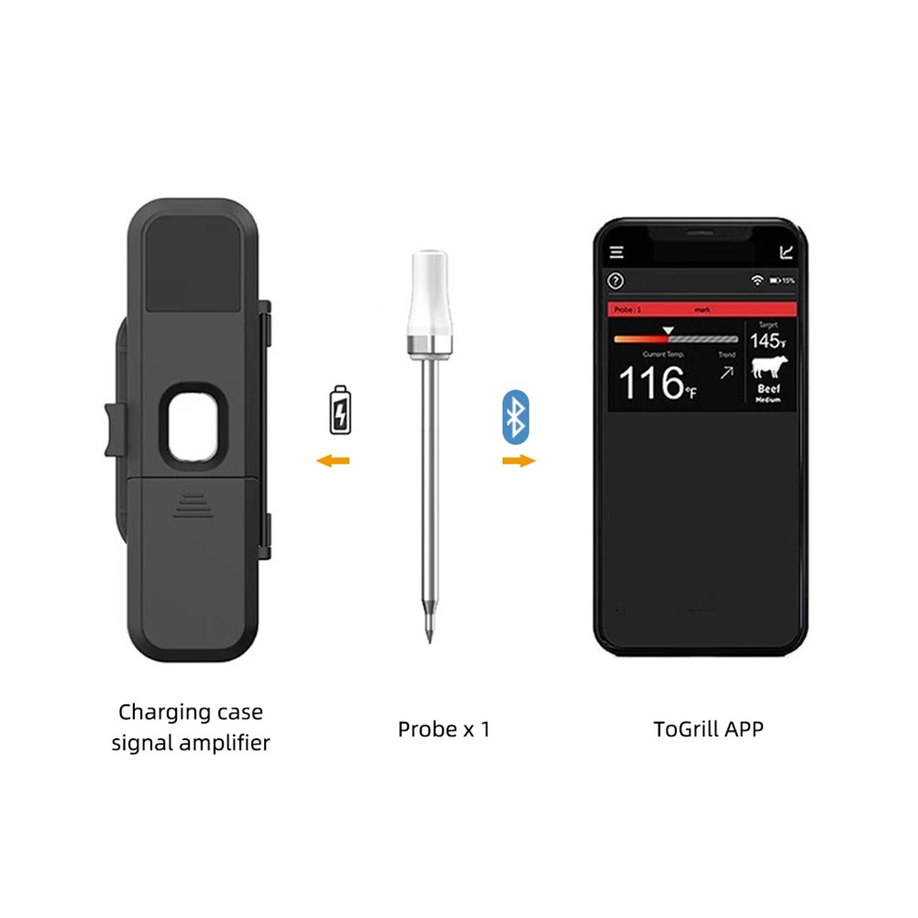 Wireless Bluetooth thermometer - Image 6