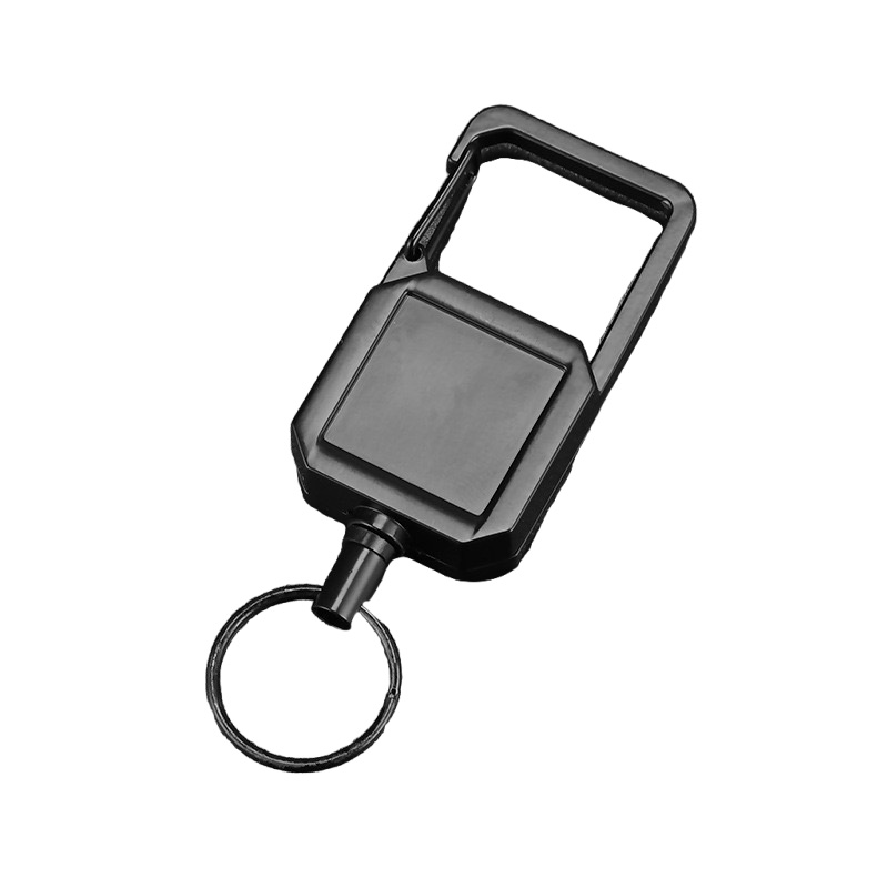 Stainless Steel Retractable Square Badge Reel - Image 2