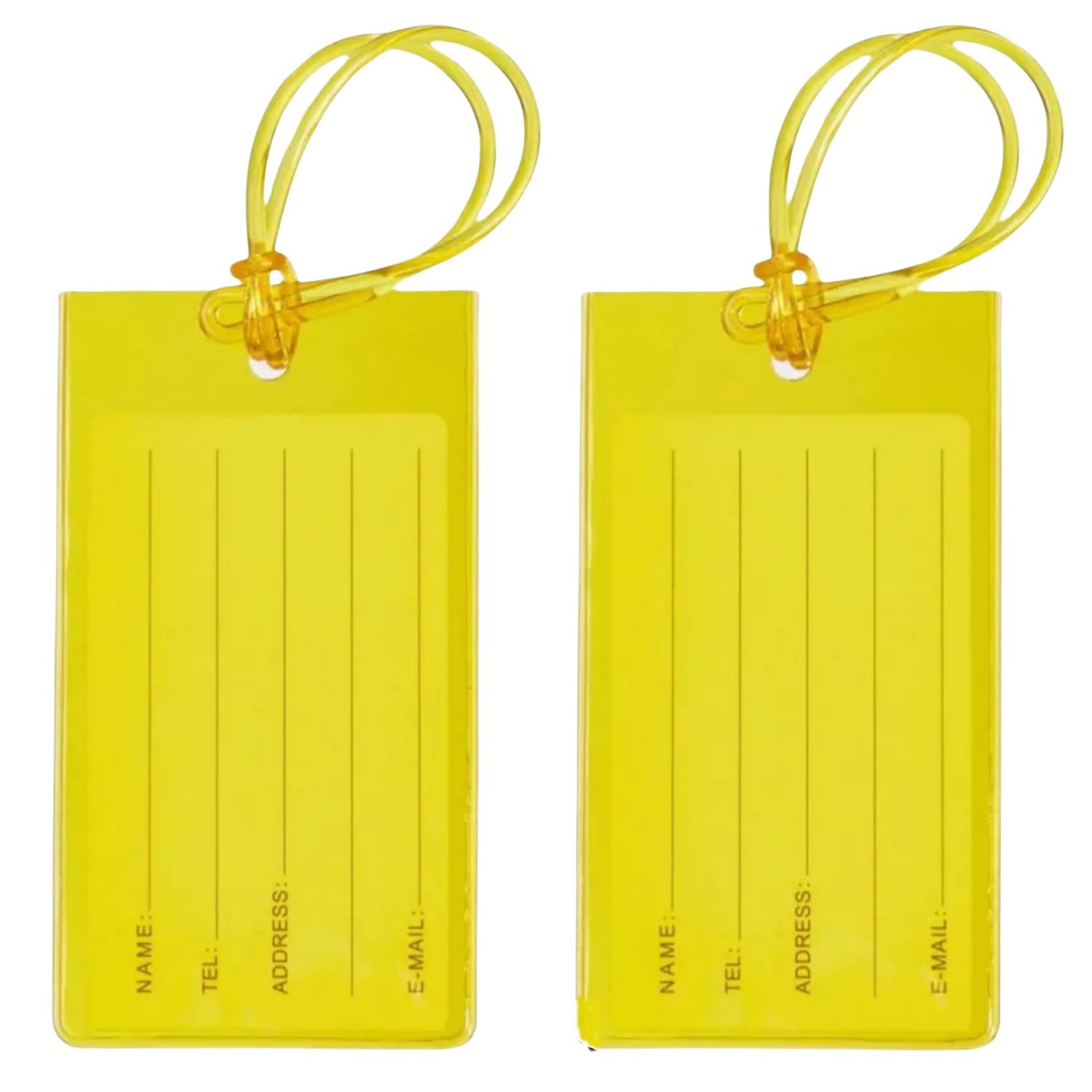 PVC Color Airplane Luggage Tag - Image 5