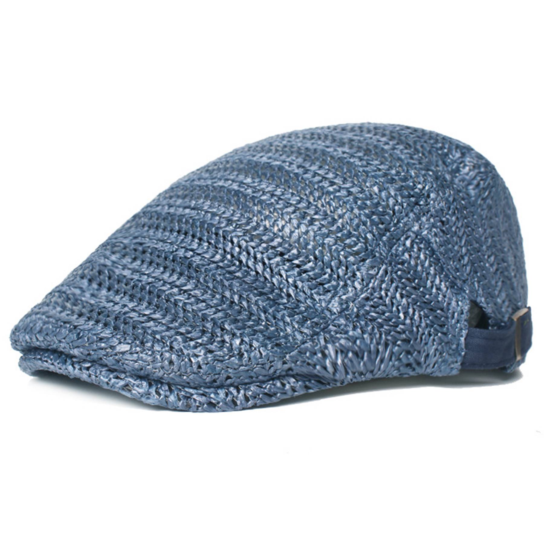 Men Flat Cap Breathable Summer Newsboy Hat