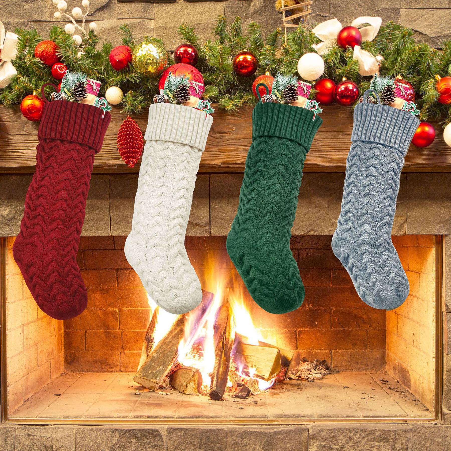 Christmas Candy Gift Stockings - Image 7
