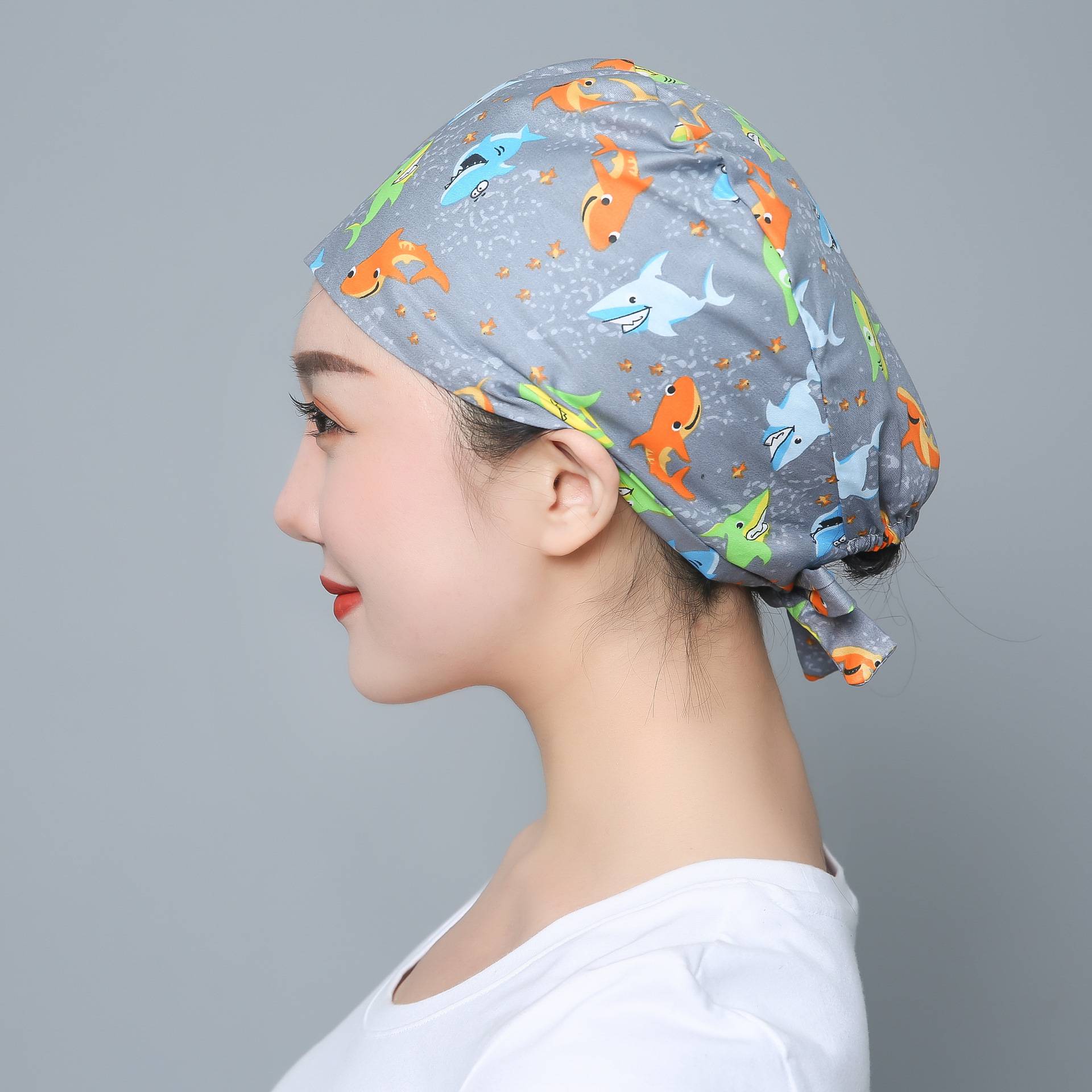 Cotton Kitchen Oil Resistant Cap