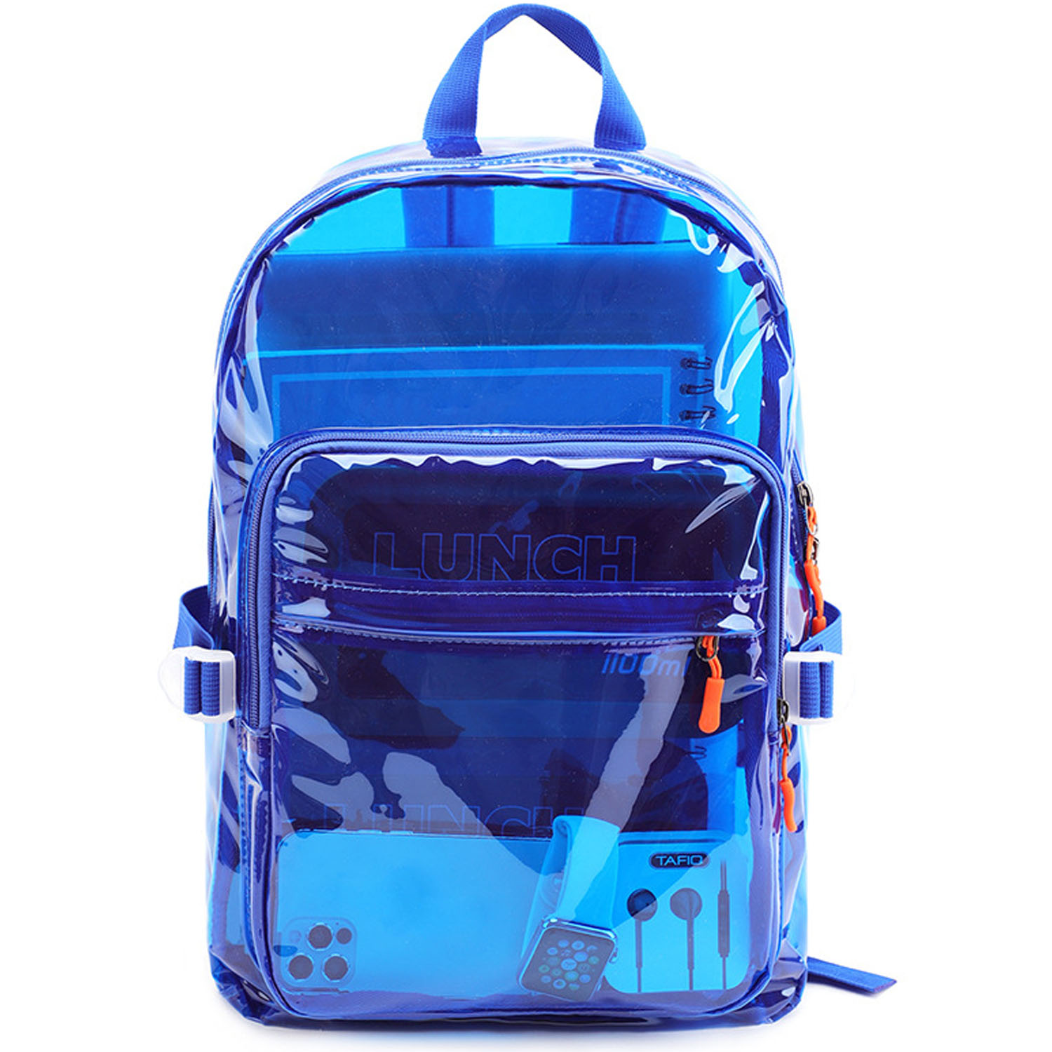 Heavy Duty PVC Waterproof Clear Backpack - Image 6