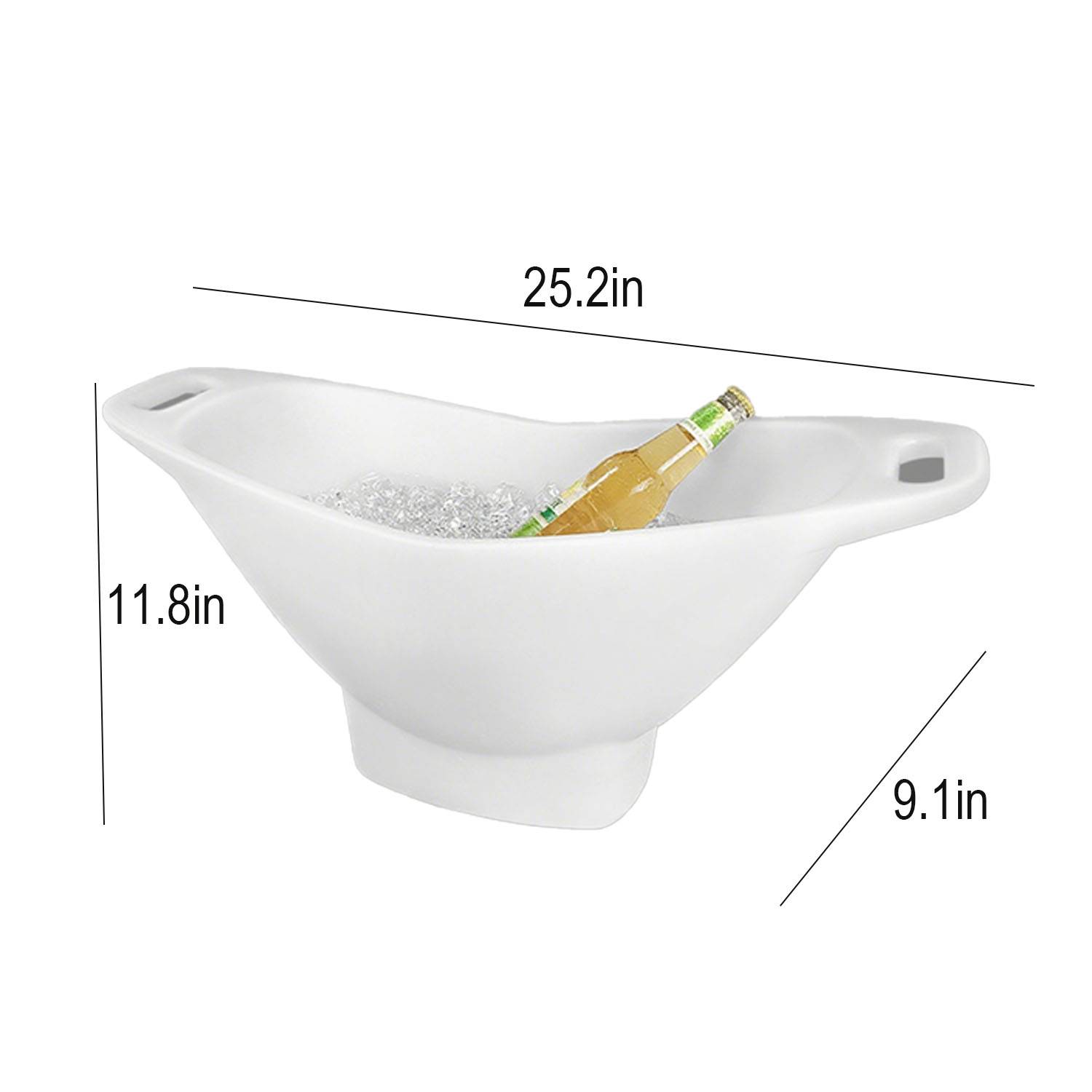 Boat Shaped LED Light Up Ice Bucket - Image 4