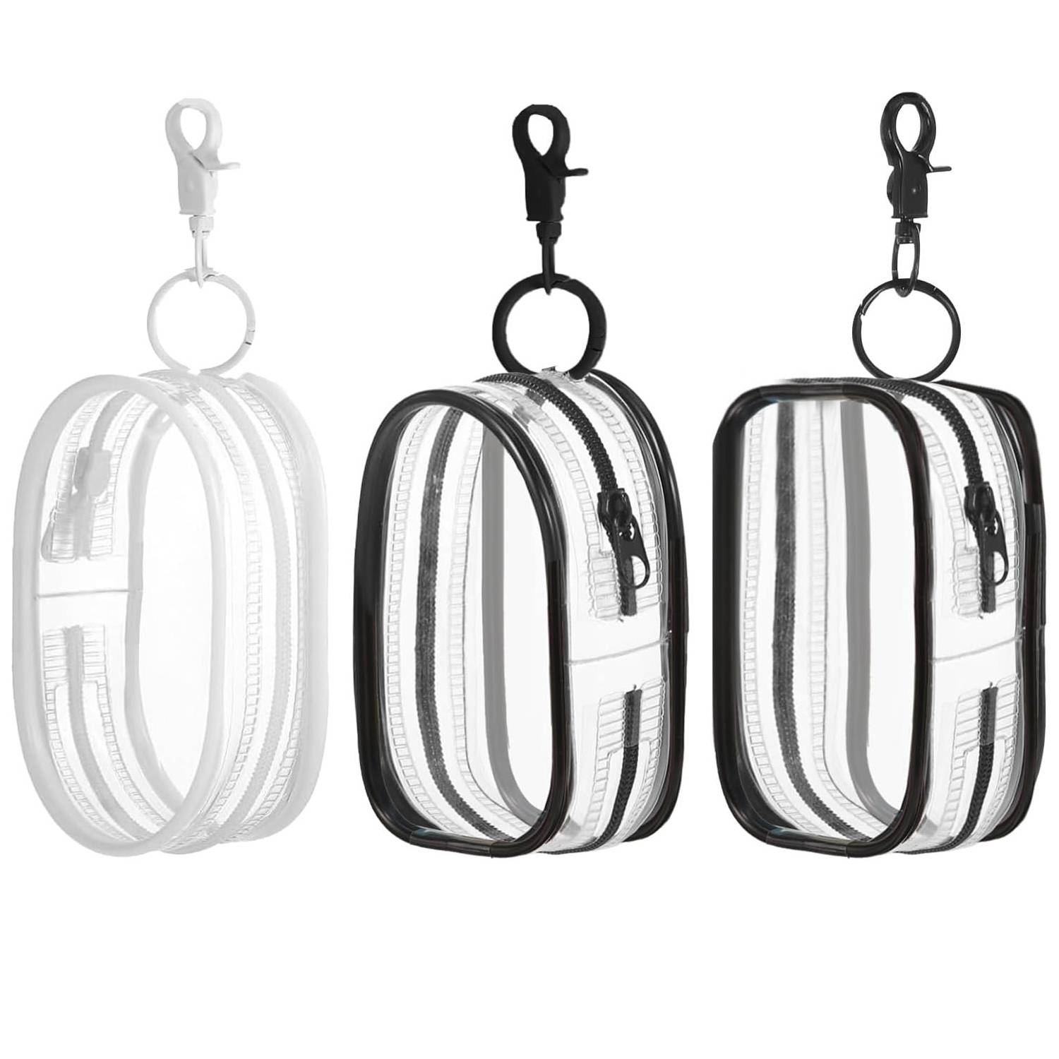 Mini Waterproof Transparent PU Makeup Storage Bag