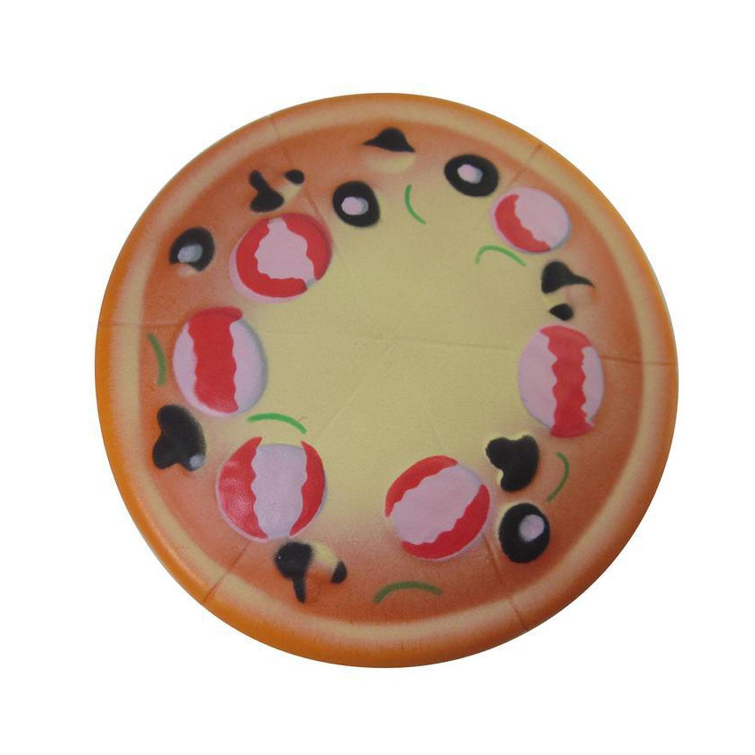 Pizza Shaped Soft PU Stress Reliever