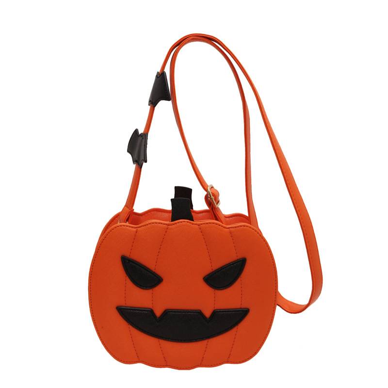 Whimsical Halloween Pumpkin Crossbody Bag - Image 4