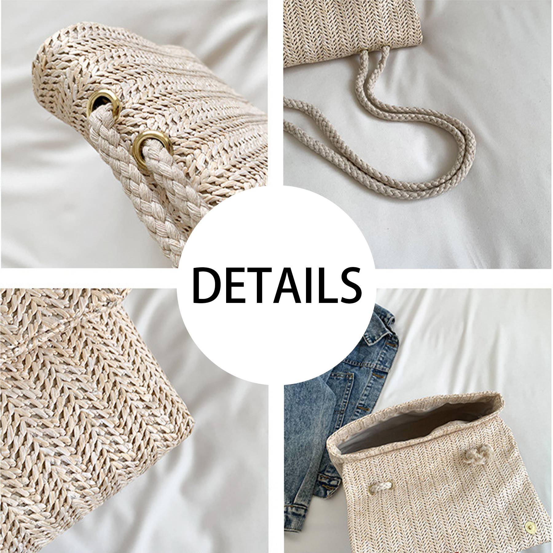 Jute Vacation hand-knitted bag - Image 4