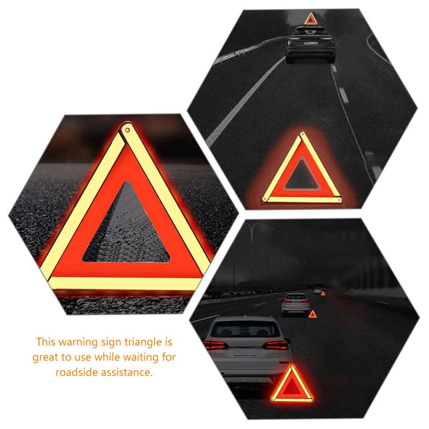 Avoid Triangle Foldable Traffc Foldable Safety Warning Triangle – AJFashionGroup