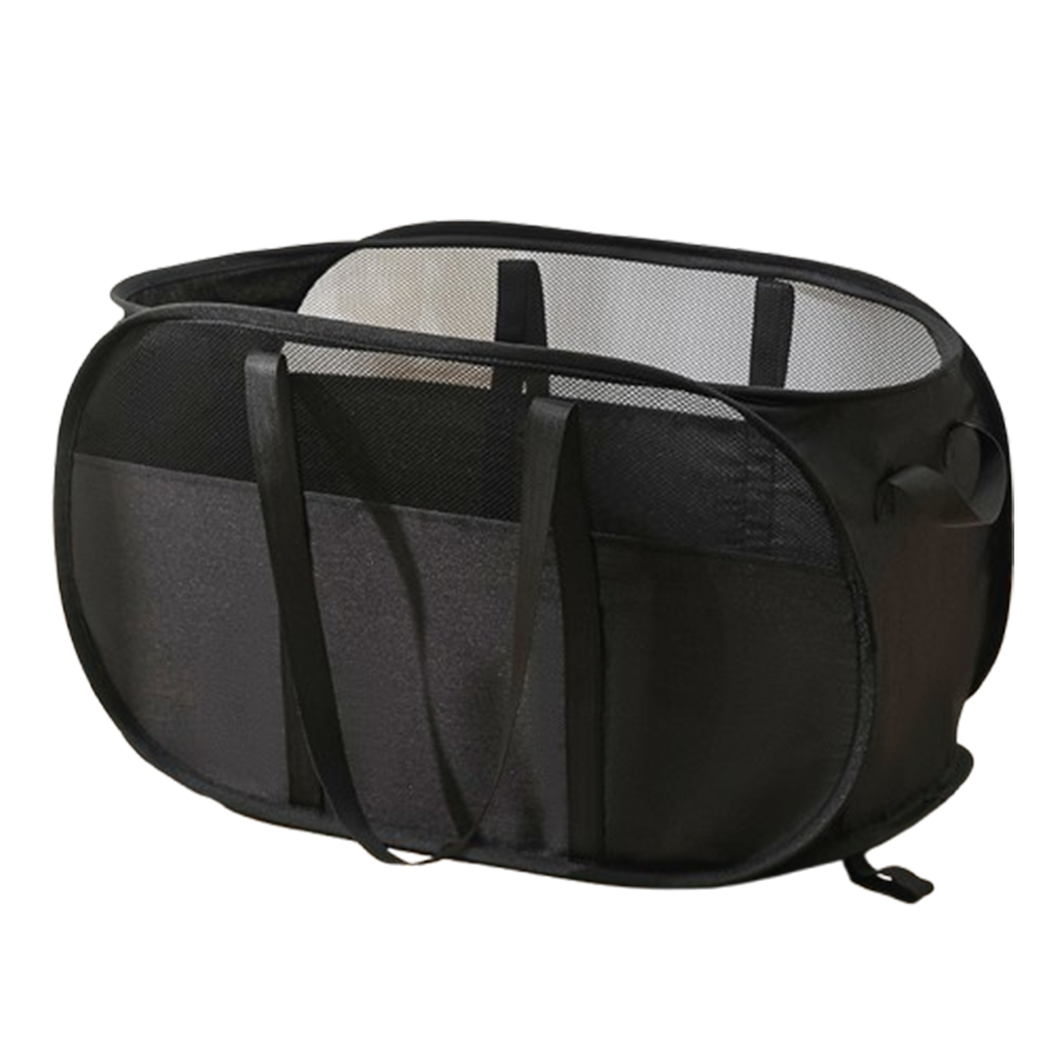 Foldable Laundry Basket - Large Mesh Storage