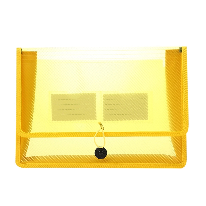A4 Popper Wallet Plastic Folder Poly Pockets Envelope - Image 5