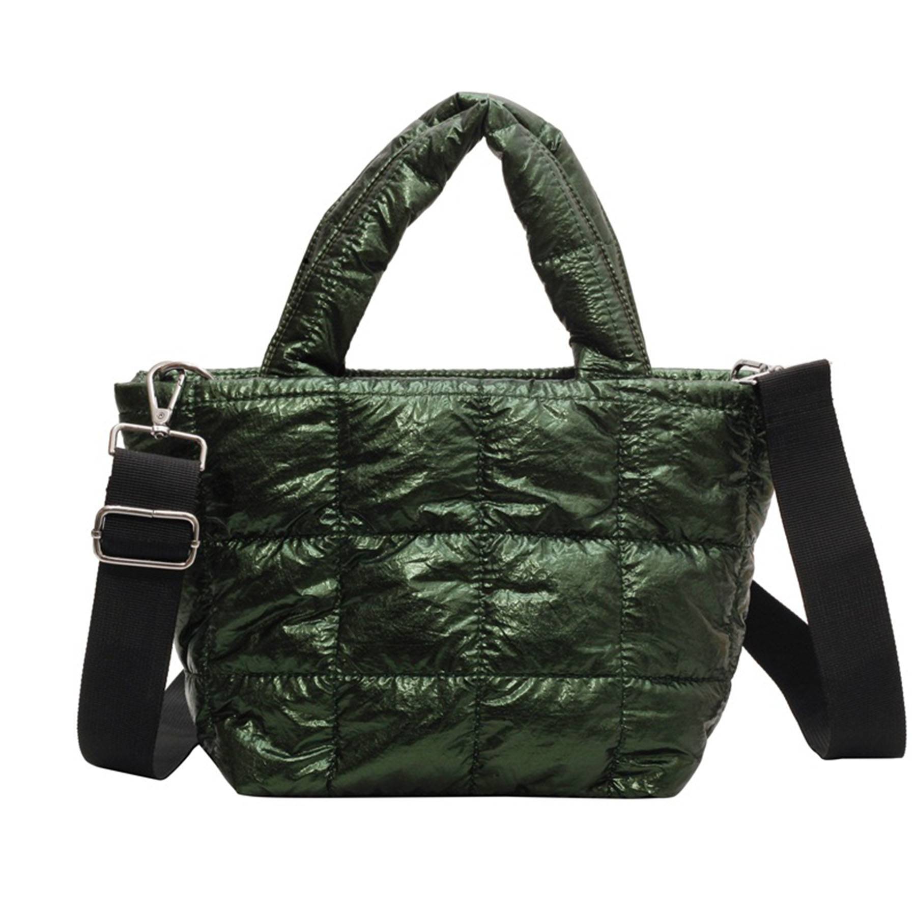 Nylon fluffy Crossbody Tote Bag