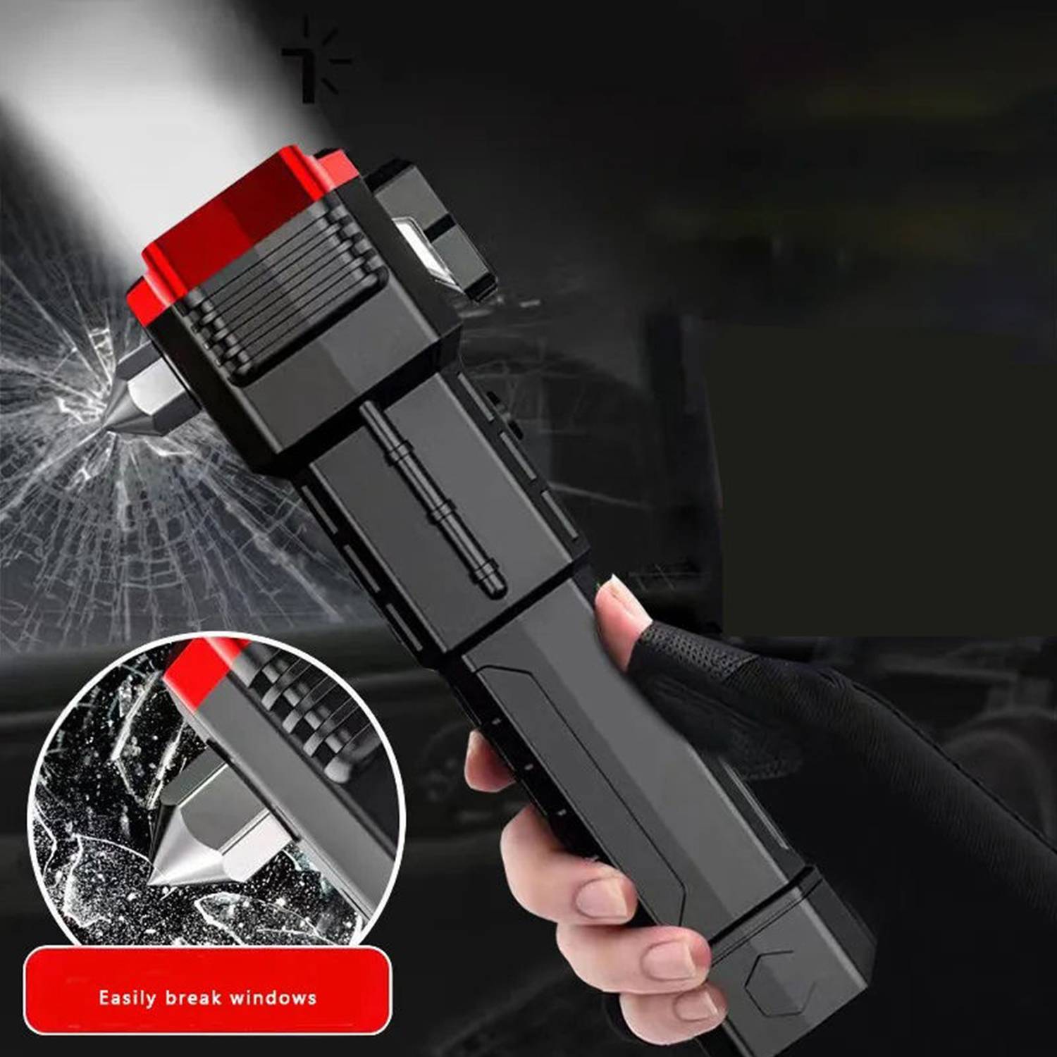 Multiple Function Flashlight Plastic Multi Function Emergency Flashlight – AJFashionGroup
