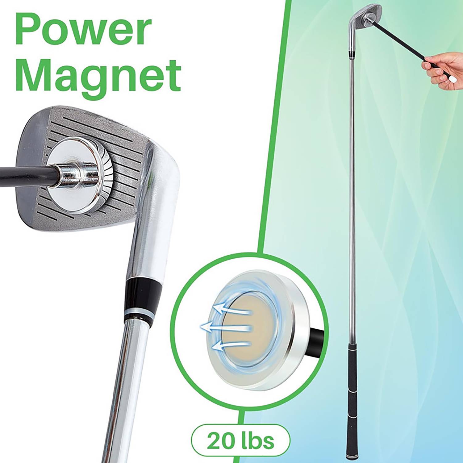 Golf Magnetic Alignment Rods Magnetic Golf Alignment Rod Training Aid for Swing – AJFashionGroup