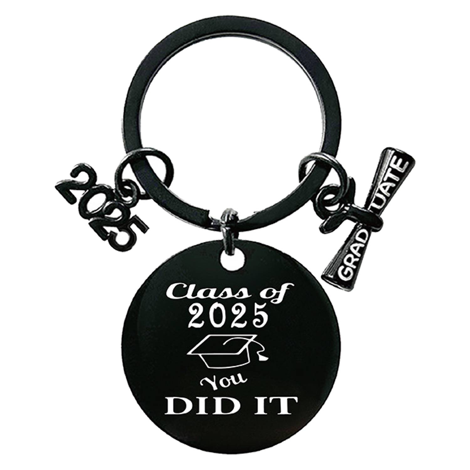 2025 Stainless Steel Graduation Season Keychain – AJFashionGroup