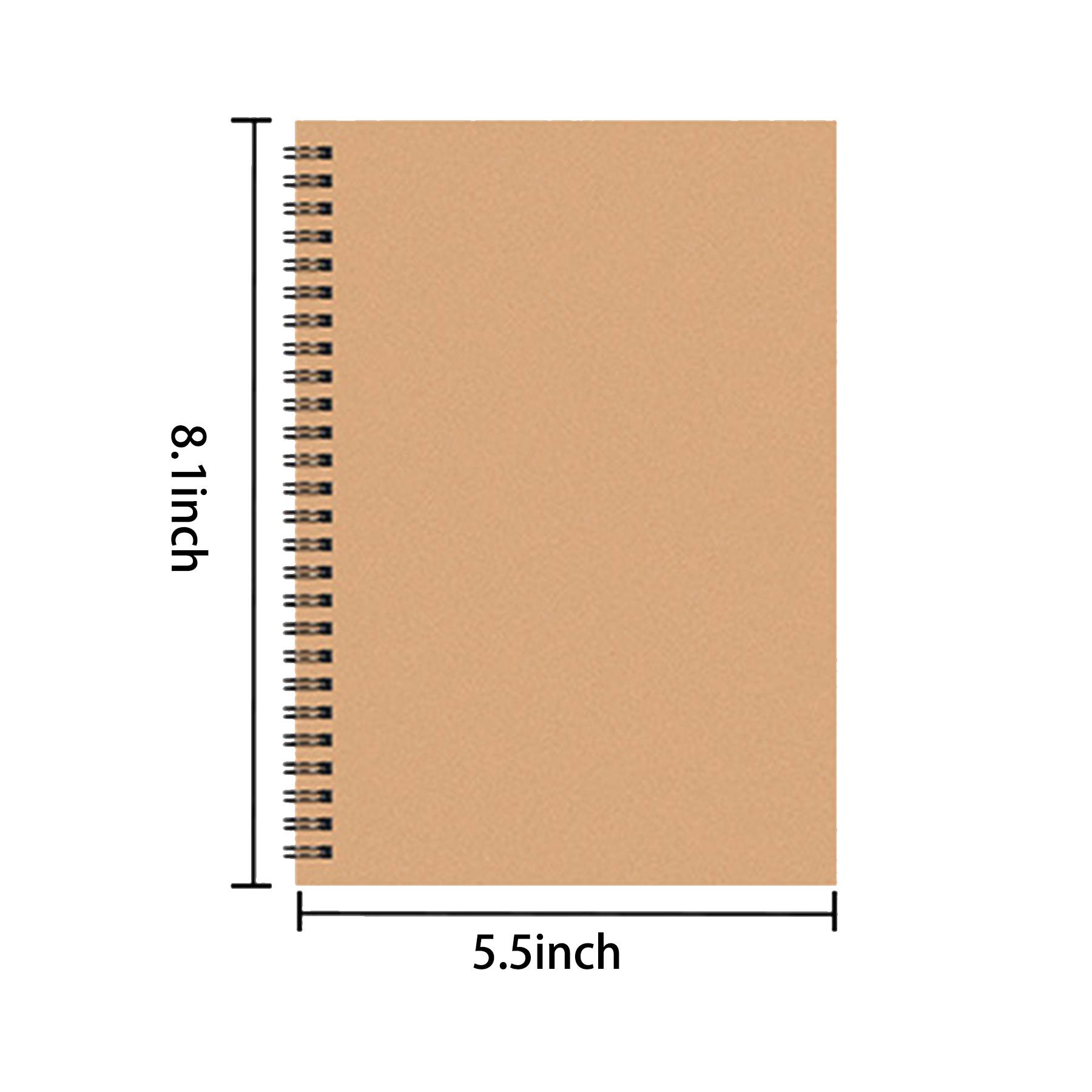 A5 Kraft paper notebook 60sheets/120pages