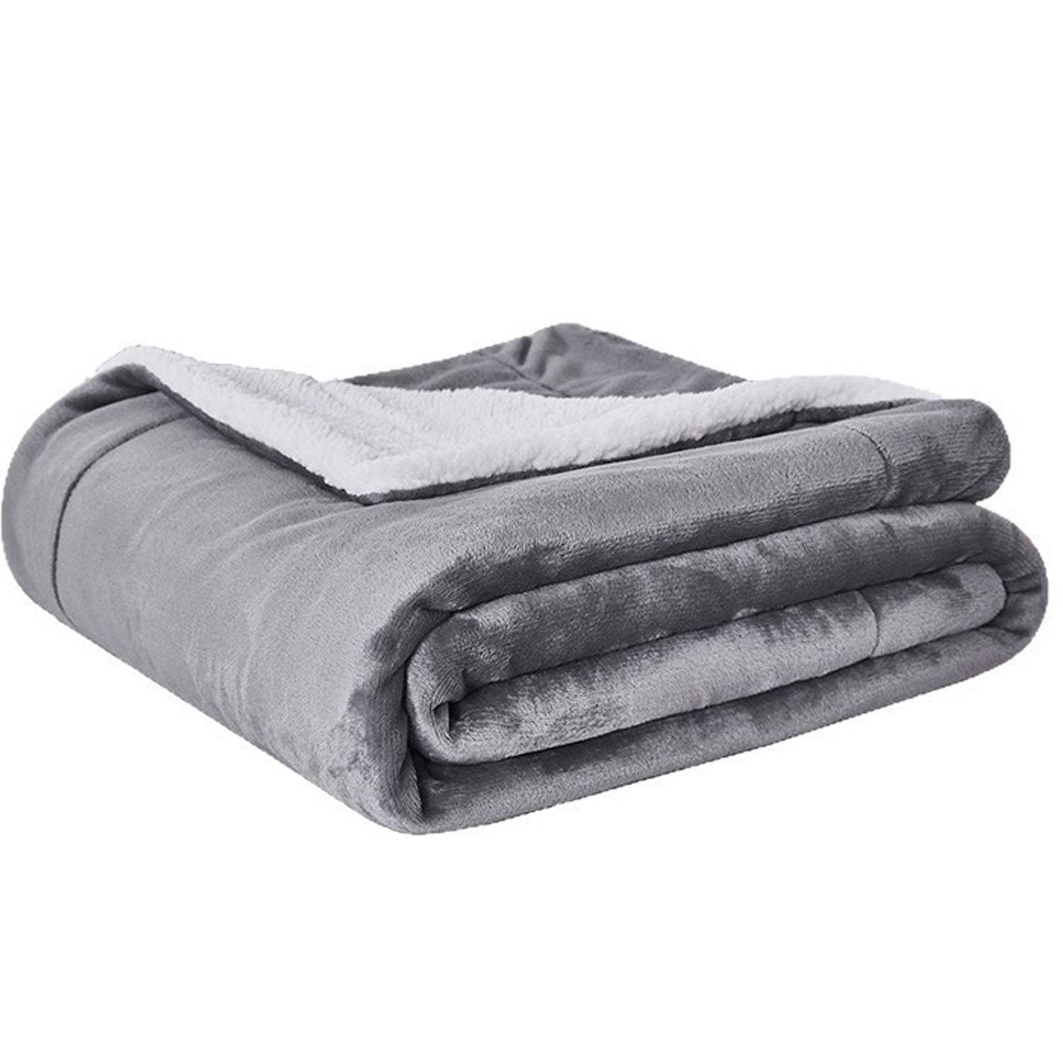 Thickened Warm Sherpa Fleece Blanket - Image 4