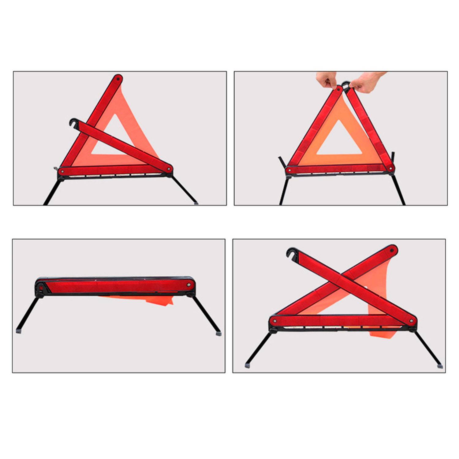 Avoid Triangle Foldable Traffc Foldable Safety Warning Triangle – AJFashionGroup