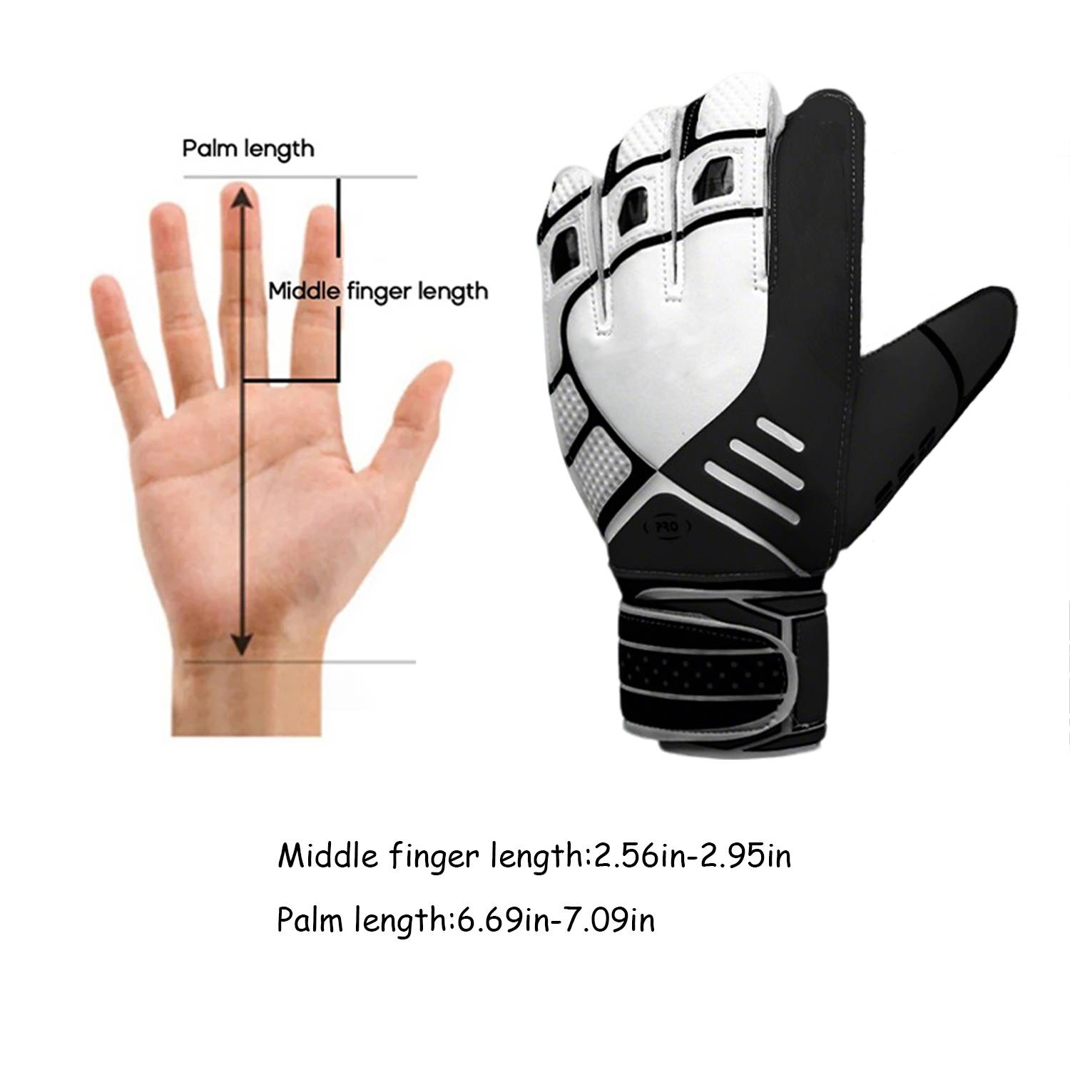 Junior Soccer Goalkeeper Gloves - Image 7