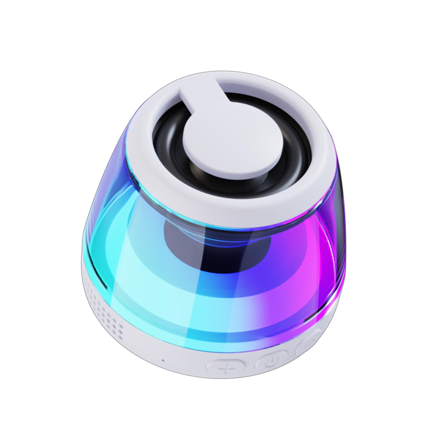 Portable Mini Bluetooth Speaker – Magnetic Base & RGB LED – AJFashionGroup
