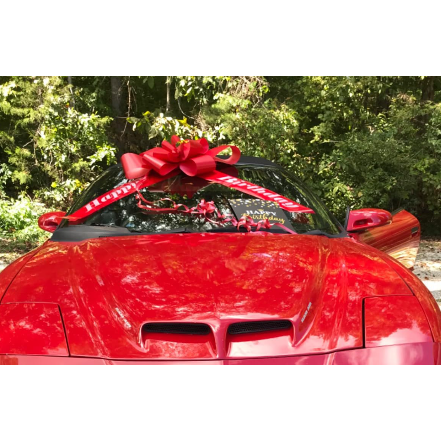 30" Jum-Bows Great Gift Polypropylene Giant Car Bow - Image 6