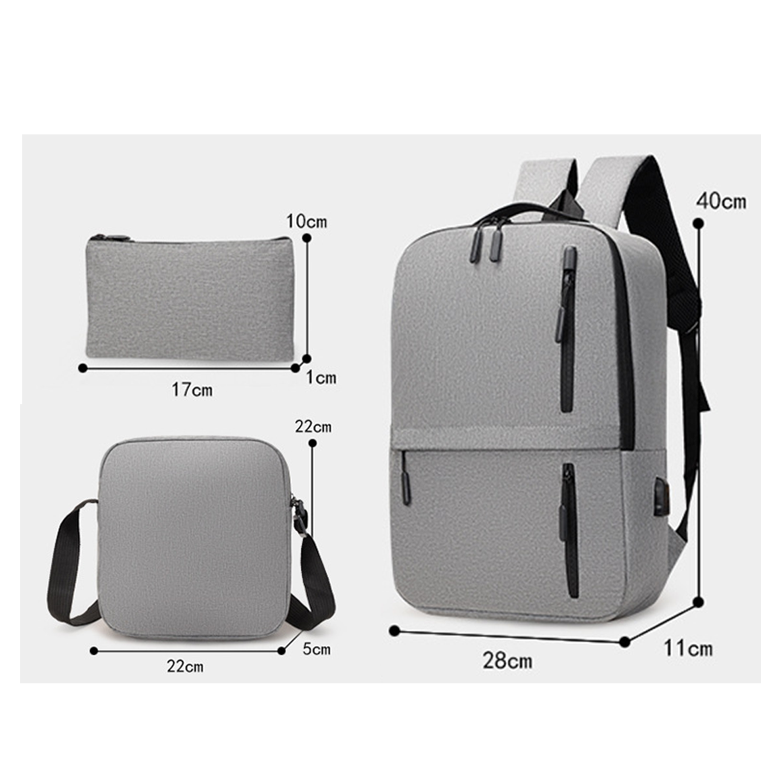 Flight Approved Carry on Backpack With USB Charging Port