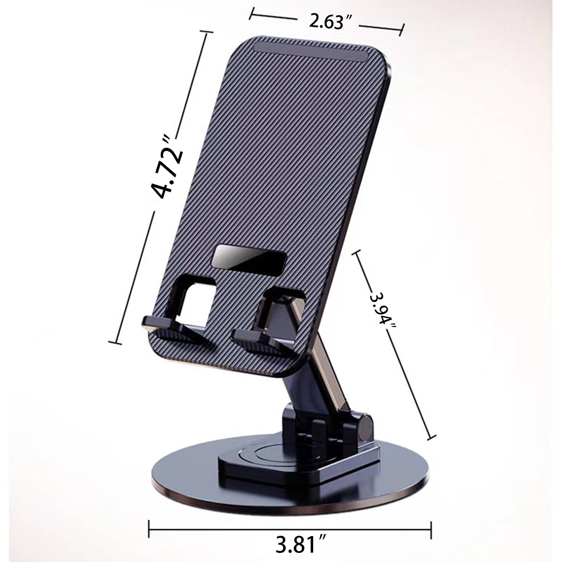 Rotating Telescopic Aluminum Alloy Mobile Phone Holder