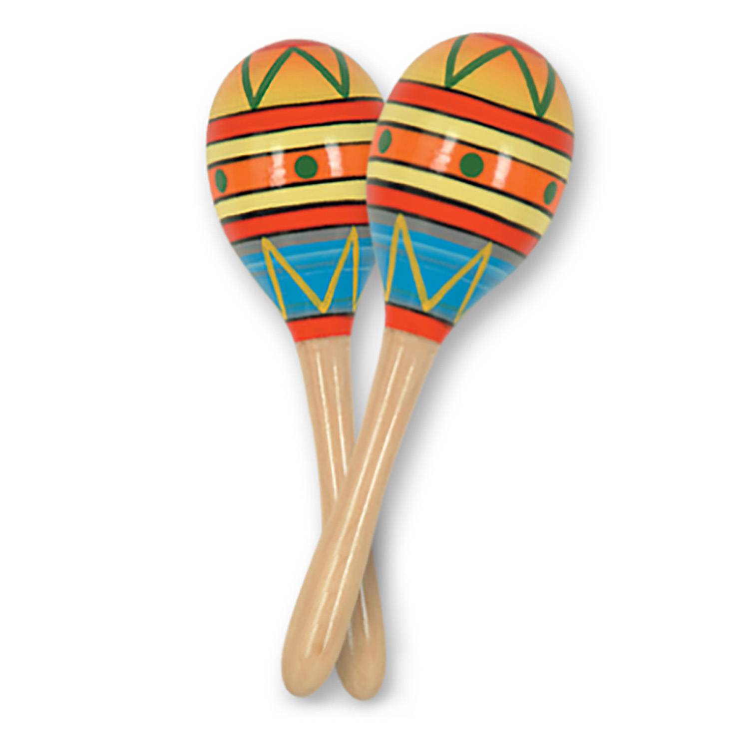 Toddler Wooden Maracas Rattle Toy