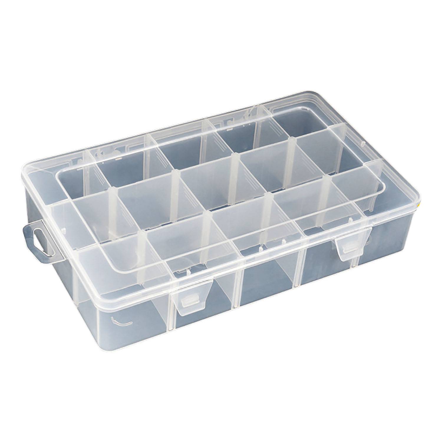 Transparent Multi-Compartment Storage Box – AJFashionGroup