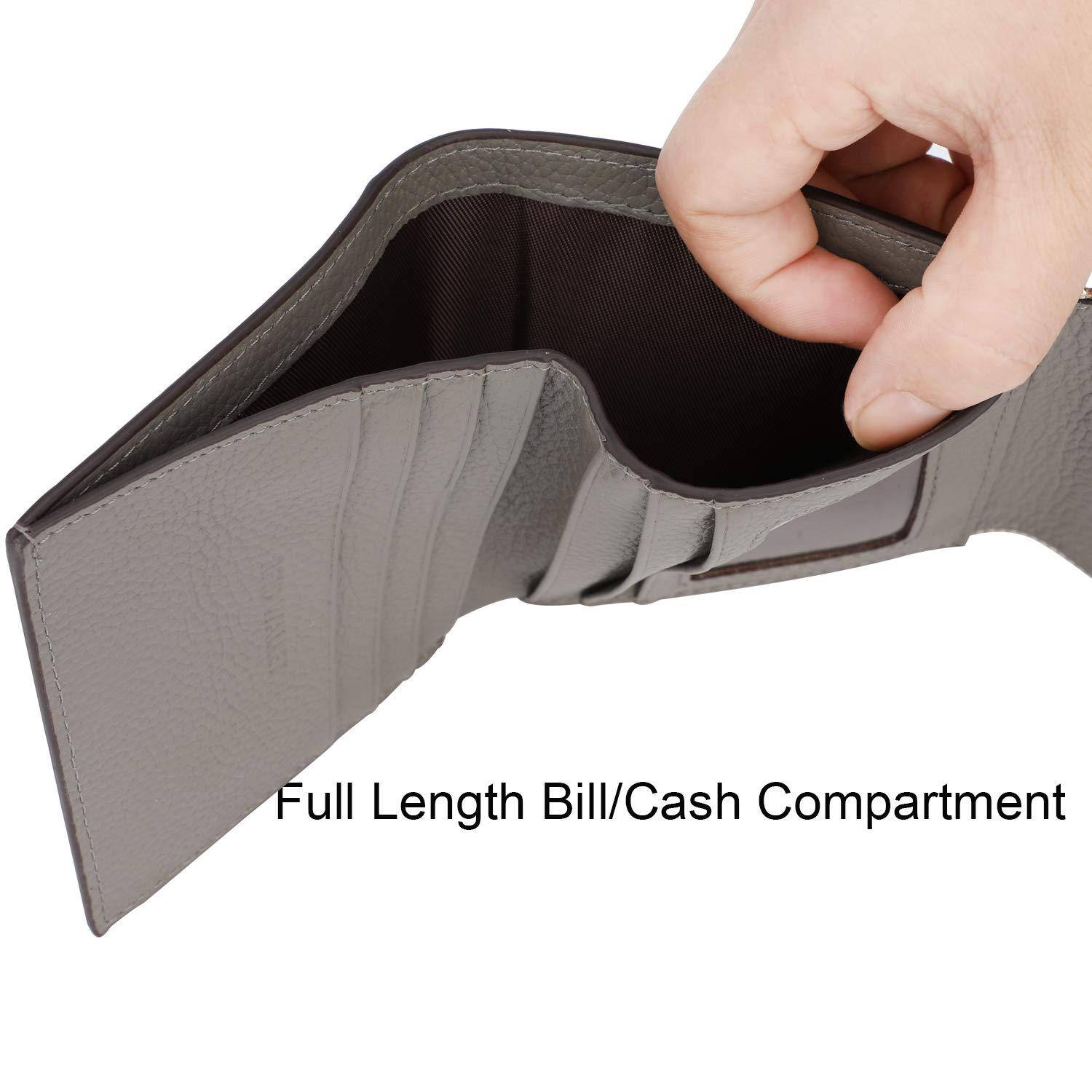 Women's PU Leather Snap Closure Wallet - Image 10