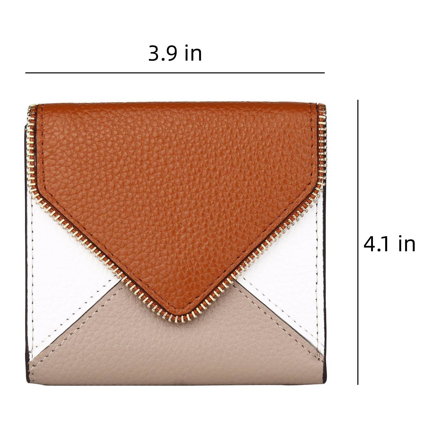 Women's PU Leather Snap Closure Wallet - Image 11