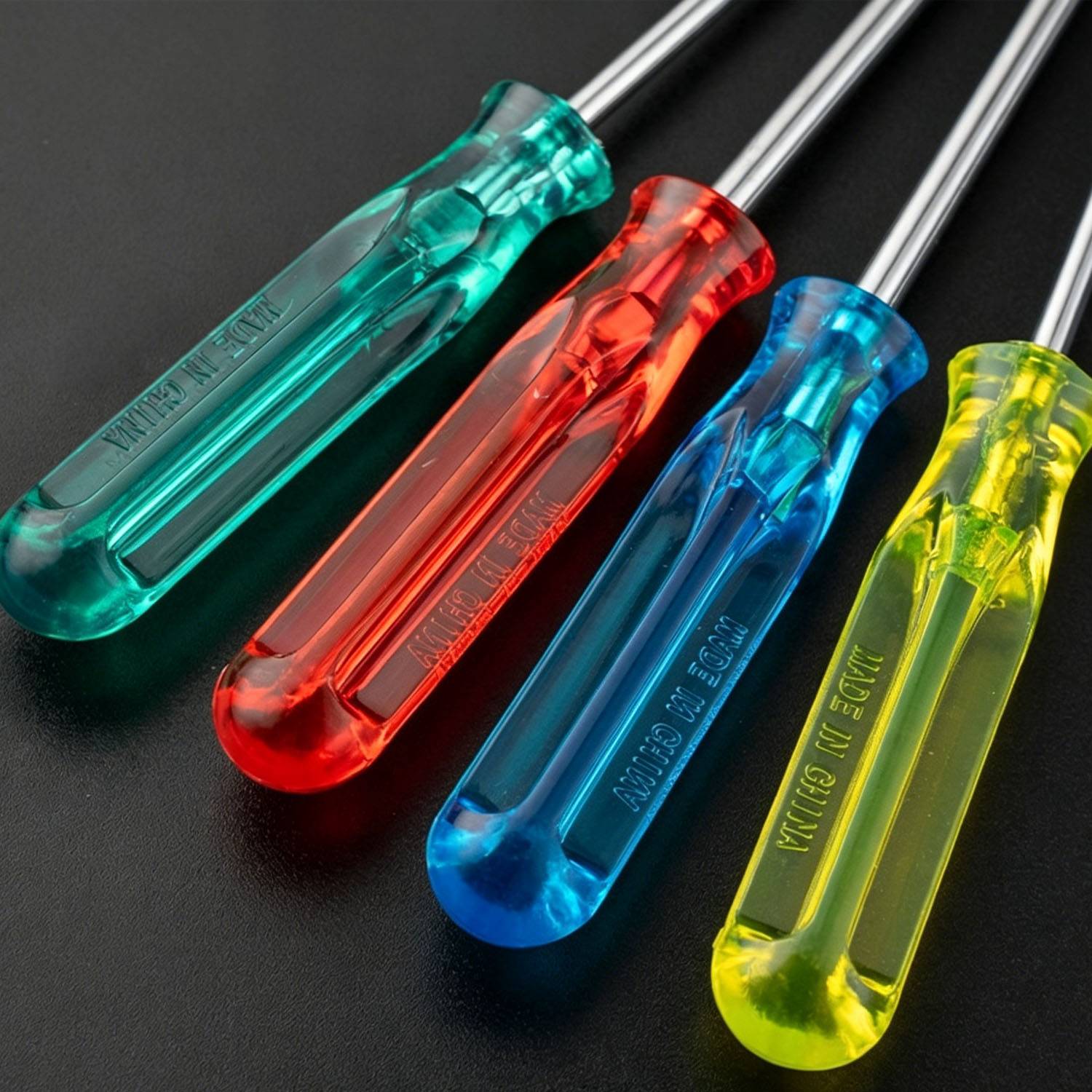4-Piece Colorful Transparent Screwdriver Set – AJFashionGroup