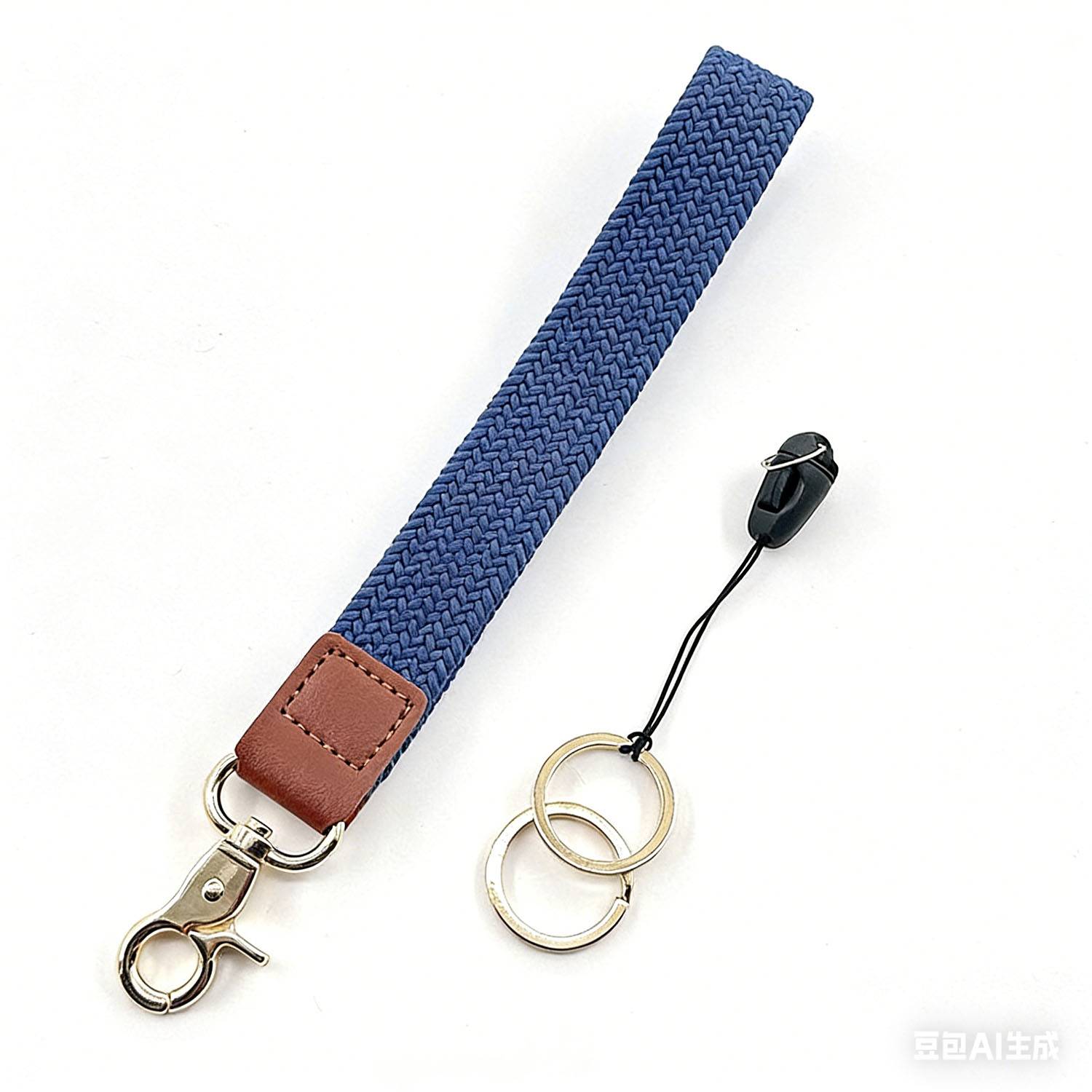 Braided Wrist Lanyard Key Chain Holder - Image 6