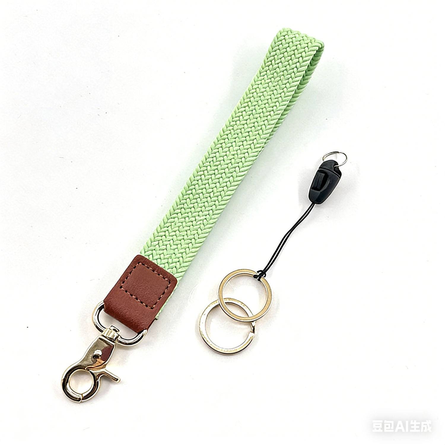 Braided Wrist Lanyard Key Chain Holder - Image 7