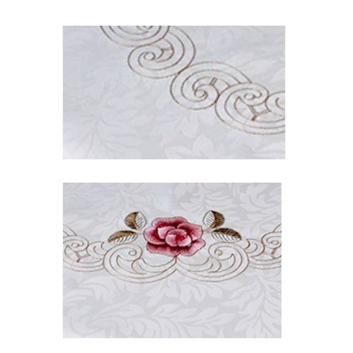 Round Patterned Tablecloth - Image 3