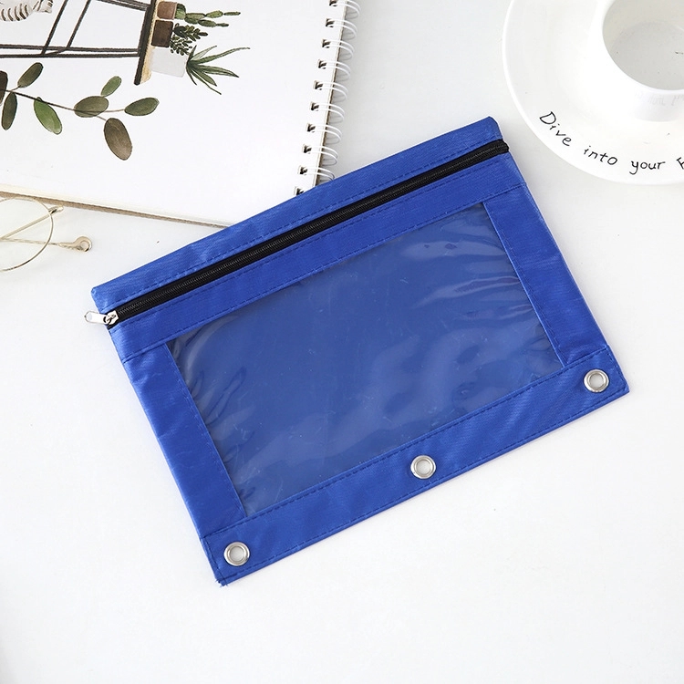 Oxford Fabric Zipper Storage Bag with Clear Window - Image 3