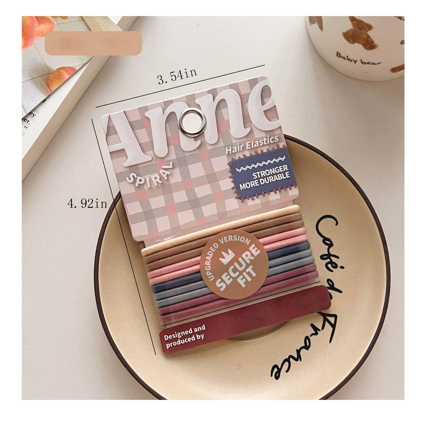 10 Pack Elastic Hair Ties